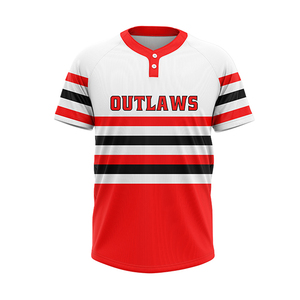 Venta al por Mayor de Camisetas de Baloncesto 100% Poliéster, Transpirables, Sublimadas, Tallas Grandes, Cuello Redondo, Cierre con Botones - Product Image 5