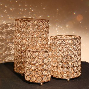 LAITON DIX BRAS DIAMANT CRISTAL BOUGEOIR EN VERRE BRASSWORLD INDE - Product Image 4