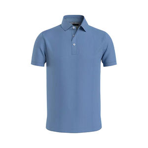 Polo de alta calidad para hombre, diseño personalizado, Logo, transpirable, verano, manga corta, prendas de vestir exteriores, camisetas - Product Image 1