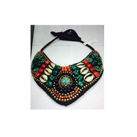 Collier en perles tissé à la main pour femmes, large Version bohème, 3 pièces