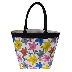 Sac fourre-tout en Jute pour café, sac pour les courses, vente en gros, Logo de marque personnalisé imprimé - Product Image 6