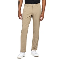 Celana Chino Pria Regular Fit Grosir, Celana Kasual Warna Solid, Pinggang Sedang, Polos, Lipit Depan, Resleting