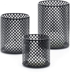 Bougeoir votif indien fait à la main en fer Lotus pour la décoration de la maison de mariage de Noël utilisation extérieure Diwali lampes chauffantes - Product Image 4