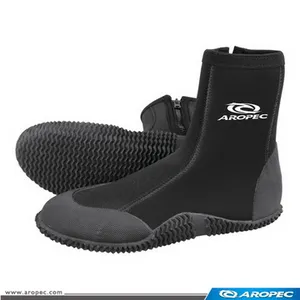 Bota de zíper de neoprene de 5mm,