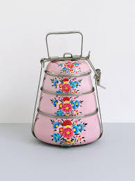 Boîtes à déjeuner isolées à 3 niveaux, fabricant professionnel, boîte à Bento étanche en acier inoxydable, empilable et isolée - Product Image 2