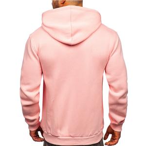 เสื้อกันหนาวมีฮู้ดสำหรับผู้ชาย,เสื้อผ้าแฟชั่นเสื้อกีฬาแขนยาวแบบสวมมีหมวกแบบกำหนดเอง - Product Image 5