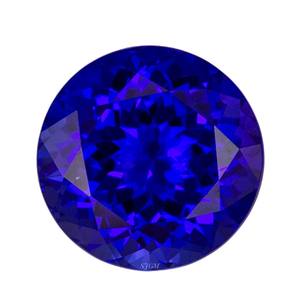 Tanzanite naturelle ronde de 5 mm, taille brillant, prix de gros, pierre précieuse facettée de haute qualité, qualité supérieure, tanzanite naturelle - Product Image 1