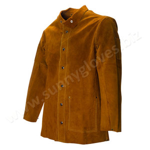 Soldadores de cuero de vaca, chaqueta de seguridad - Product Image 1
