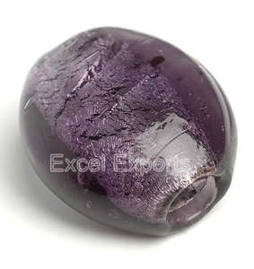 Cristal de Murano decorativo grande de 20mm y 25mm y cuentas de vidrio para colgar en la pared, fabricación de cortinas, trabajos artesanales - Product Image 1