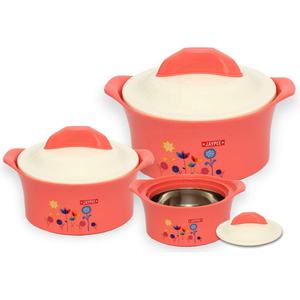 KING's Unique Best New Colored Design Cazuela de metal con la mejor colección de acero de plástico - Product Image 1