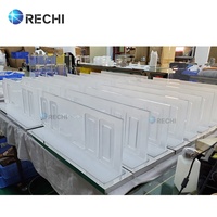 Présentoir de Comptoir Lumineux RECHI en Acrylique pour Accessoires Téléphoniques – Présentoir de Vente au Détail POS pour Coques de Téléphone et Écouteurs en Perspex