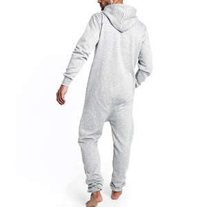 Los hombres azul claro Color Mono/mono de la venta superior los hombres Mono/los hombres adultos Onesie pijama traje de salto - Product Image 6