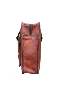 Classic Brown <b>Travel</b> Leather <b>Bag</b> Sturdy Satchels Multifunctional Leather <b>Bag</b> - Product Image 4