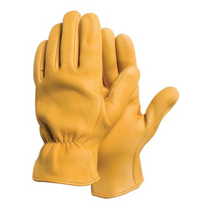 Kembro ถุงมือขับรถแบบเต็มนิ้วถุงมือนิรภัยหนังใส่สบายสำหรับการใช้งานประจำวันลดกระหน่ำ - Product Image 3