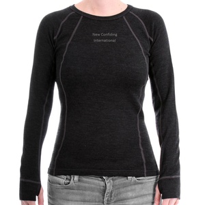 De manga larga capa base ropa deportiva de 4 elástico de las mujeres caballo ecuestre equitación ropa rider shirt am543 - Product Image 1