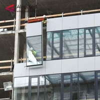 Fournisseur de solutions de murs-rideaux en verre de conception moderne et professionnelle, en alliage d'aluminium, provenant d'un fabricant de murs métalliques pour villas