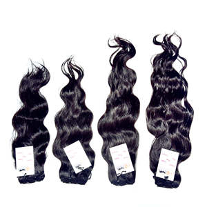 Extensions de cheveux naturels bouclés, trame, cheveux humains vierges, couleur naturelle, 10 — 36 pouces, bon marché, vente en gros usine - Product Image 3