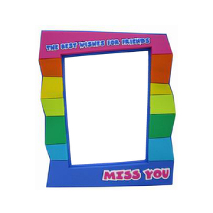 Mới Lạ Vui Treo Biểu Tượng Tùy Chỉnh Mềm <span class=keywords><strong>Pvc</strong></span> Nhựa Tường Khung Ảnh - Product Image 2