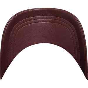 Correa de cuero personalizada de alta calidad Unisex, gorras de béisbol de cuero Real en blanco liso de lujo, tamaño personalizado, venta al por mayor - Product Image 4