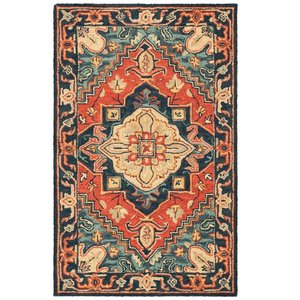 Tapis de chambre à coucher en laine et viscose, fait à la main, en soie, agrafes, bon marché - Product Image 2