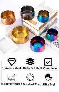 Cendrier en acier, multi-usage, qualité supérieure, nouveau design, internationale, meilleur prix - Product Image 3