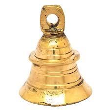 Premium quality Solid Brass Antique designer Brass Bell with Krishna Handle for <b>temple</b> <b>home</b> - Product Image 6