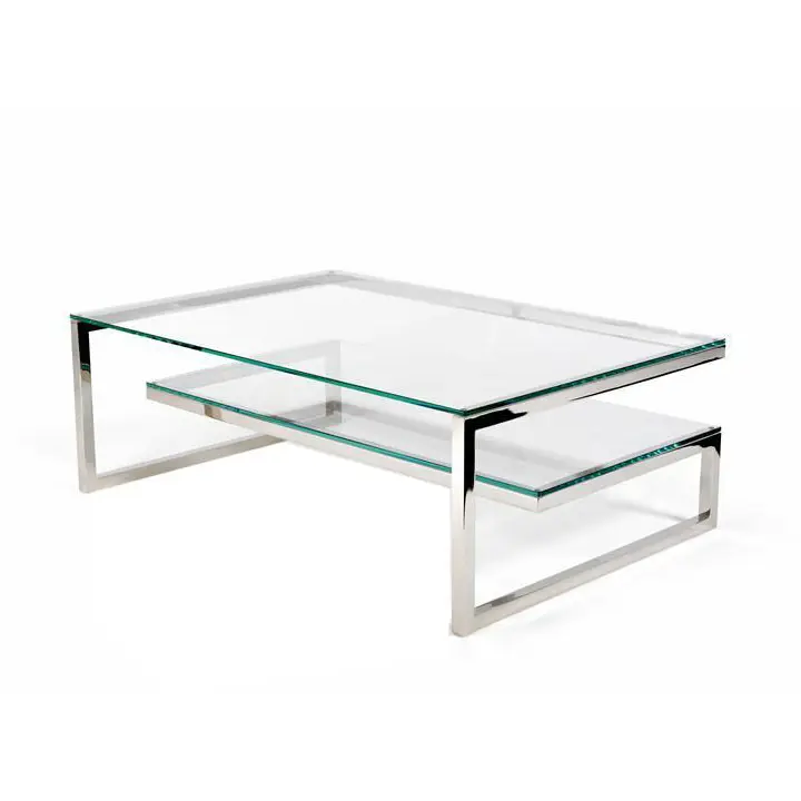 Fancy Design Glass Top Center Table For Home