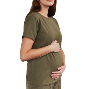 Camisetas Casuales de Algodón Personalizadas y Cómodas de Estilo Libre OEM para Mujer - Product Image 6