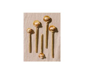 Cuillère en laiton pour poignée forme différente pièce de conception et produit Offre Spéciale et cuillère en laiton à bas prix - Product Image 5