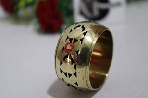 Tradnary-anillos de oro para servilletas, para decorar tu mesa, fiestas, eventos, soporte para servilletas, Exportación de la India - Product Image 3