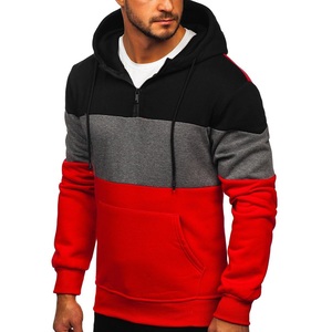 Conjunto de Sudadera con capucha de ajuste regular con estampado 3D para hombre de muestra gratis OEM 65% algodón 35% poliéster manga larga bordado sólido invierno - Product Image 6