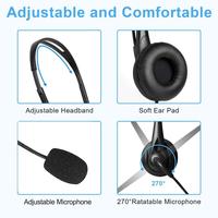 Headset WH7 Buatan Pabrik, Murah, Over Ear, 3.5mm, Dengan Mikrofon, Kabel, Untuk Kantor