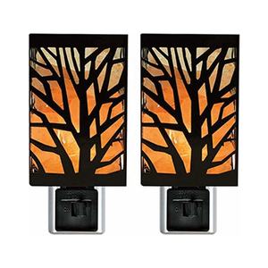 Porte-lampe murale à sel avec motifs pointus entreprises roses - Product Image 4