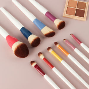 Vonira-Juego de brochas de maquillaje de alta tecnología, Kit de brochas cosméticas de fibra de cristal Nano para <span class=keywords><strong>contorno</strong></span>, colorete, sombra de ojos, 10 unidades - Product Image 3