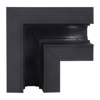 Connecteur d'angle horizontal en vente chaude pour système de rail magnétique R20-A, accessoires de rail LED