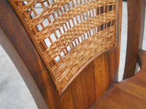 Chaise de salle à manger ovale personnalisée, design classique, chaise d'appoint en bois massif, mobilier pour la maison, l'hôtel et la salle à manger - Product Image 3