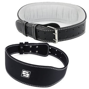 Nouvelle arrivée, ceinture en cuir de vache véritable unisexe sur mesure pour l'haltérophilie, vente chaude, forme droite pour unisexe - Product Image 1