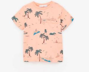 เสื้อยืดเด็กผู้ชายผ้าคอตตอนเนื้อนุ่ม100% พิมพ์ลายออกแบบได้ตามต้องการสำหรับฤดูร้อน - Product Image 2