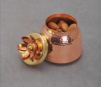 Bouteille d'eau en cuivre avec gobelet, pour une vie saine