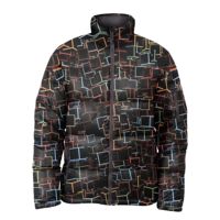 Jaket Bomber Musim Dingin Unisex Desain Terbaru dengan Cetak Sublimasi 3D Ukuran Besar Fitur Bolak-Balik & Tahan Angin
