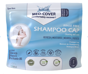 Med-Cover Bonnet de shampooing jetable hydratant sans rinçage en tissu non tissé pour une utilisation quotidienne pratique – Soins de beauté et personnels - Product Image 1