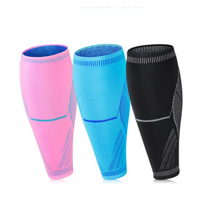 Custom New Spandex Knee Sleeve And Leg Warmer High Elastic Compression Color Block Knee Sleeve For Men - Product Image 3