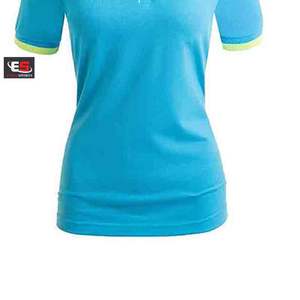 Camisetas de polo 100% algodón personalizadas para mujer Camisetas de manga corta para una comodidad elegante - Product Image 6