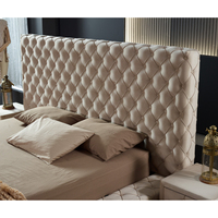Ensemble de chambre d'hôtel de luxe : Tête de lit, Matelas, Armoire, Commode, Table de chevet, Sommier, Sommier à ressorts, Matelas à ressorts ensachés