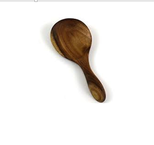 Ensemble de cuillères en bois réutilisables de style vintage pour la friture, le mélange et l'agitation. - Product Image 5