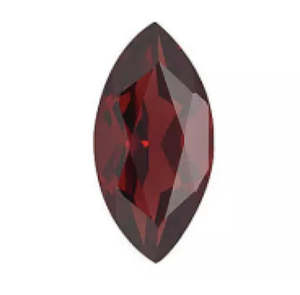 9X18mm Marquise Cut Natural Almandine / Zambian Red Garnet Precio de fábrica al por mayor Piedra preciosa suelta facetada de alta calidad IGI - Product Image 1