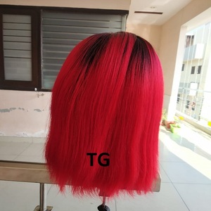 Vente en gros de cheveux indiens vierges bruts non traités, perruque Bob droite pour femmes, cheveux humains vierges bruts de style brésilien de vison - Product Image 4