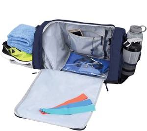Waterproof <b>Gym</b> <b>Bag</b> Travel <b>Sport</b> Zipper Duffle <b>Bag</b> for <b>Sports</b> Professional Manufacturer Custom Polyester <b>Bags</b> Collection Fashion - Product Image 2