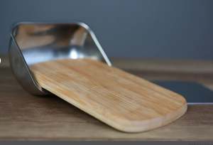 Beurrier antique de qualité supérieure en bois avec couvercle en acier inoxydable, parfait pour une utilisation sur table dans les hôtels et les restaurants - Product Image 5