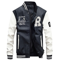 Automne hiver manteau de laine Logo personnalisé Baseball lâche décontracté Letterman Baseball veste université veste pour hommes Varsity veste